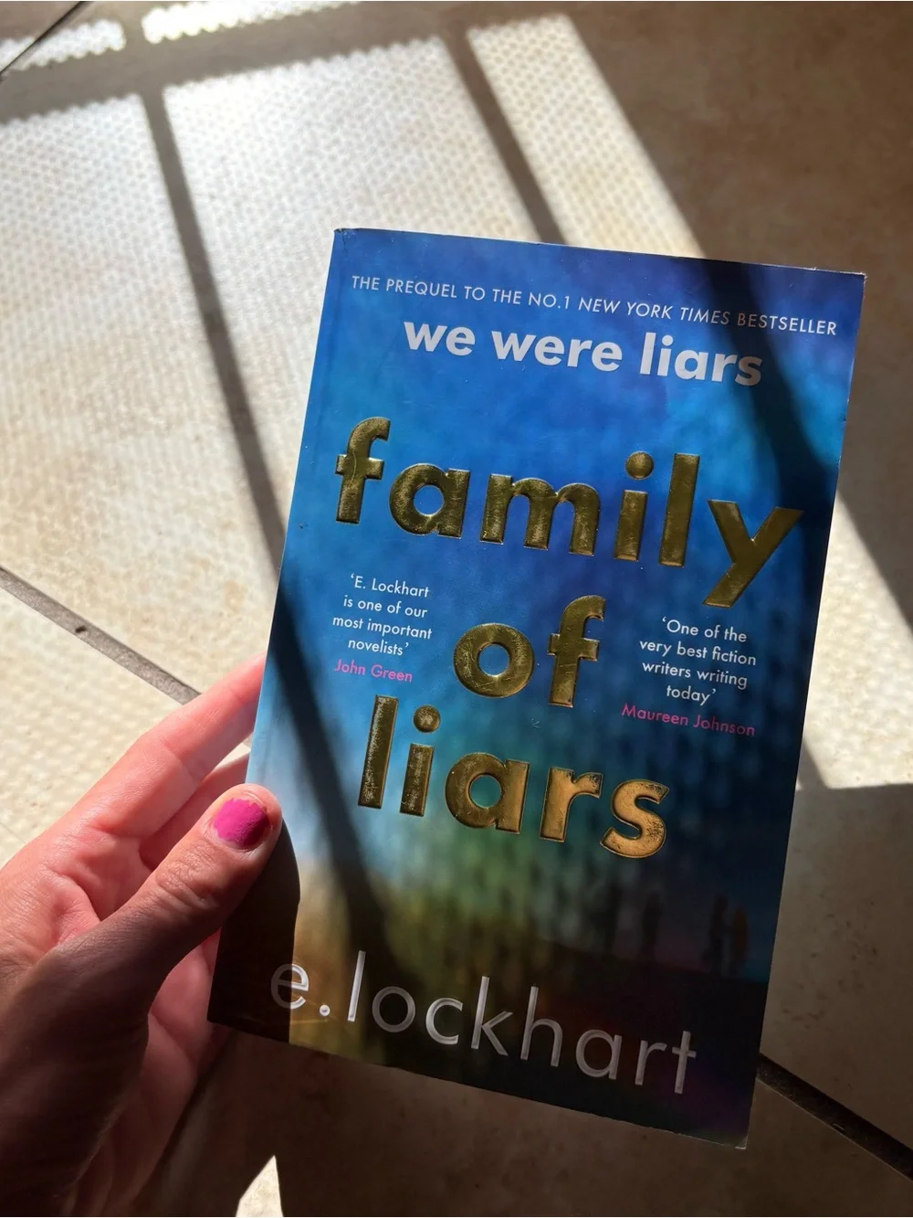 Family of Liars Signed book by E Lockhart